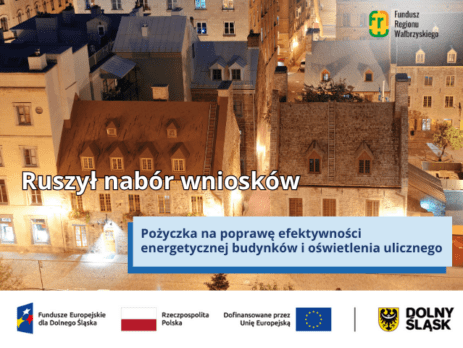 Pożyczki na poprawę efektywności energetycznej budynków i oświetlenia ulicznego