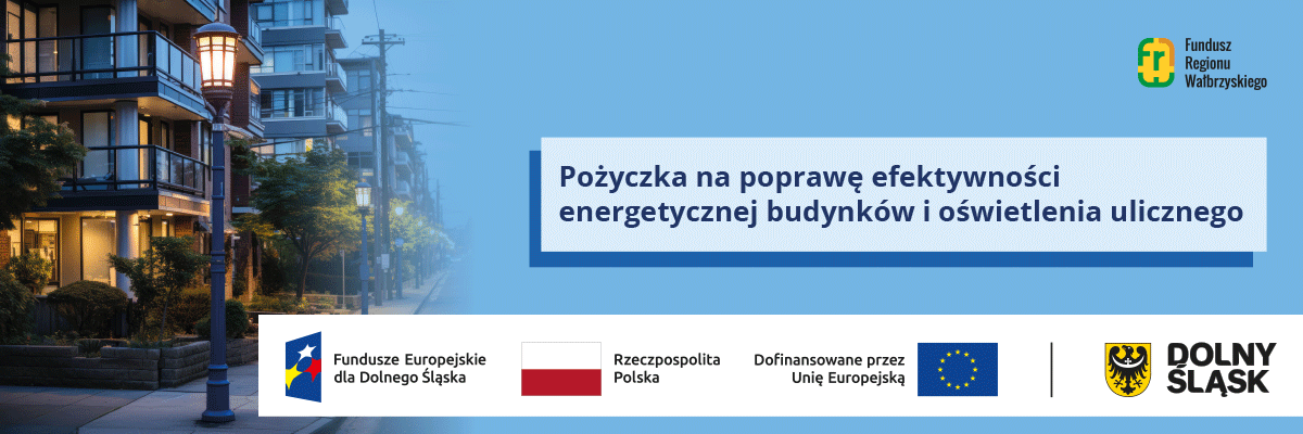 Pożyczki na poprawę efektywności energetycznej budynk&oacute;w i oświetlenia ulicznego