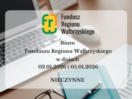 Organizacja biura FRW w dniach 2 i 5 stycznia 2026
