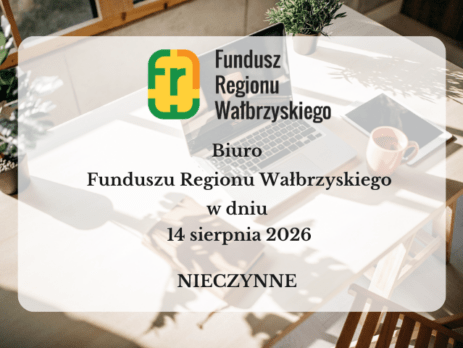 FRW nieczynne 14 sierpnia 2026
