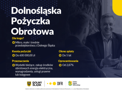 Ruszył nab&oacute;r na Dolnośląską Pożyczkę Obrotową!